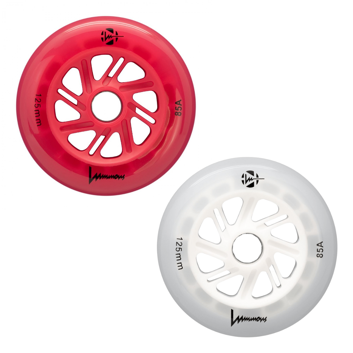 Luminous LED Inline 125mm 85a - Single Inline Rec Wheels