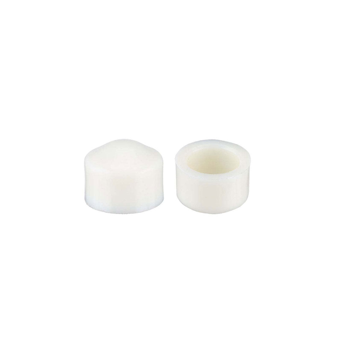 Mini Logo Pivot Cups 2pk - White Skateboard Hardware and Parts