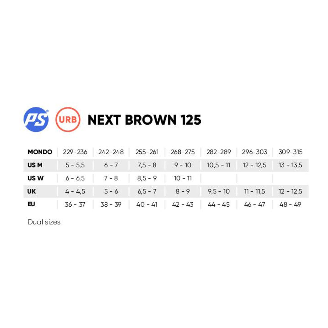Powerslide Next 125 - Brown Inline Rec Skates