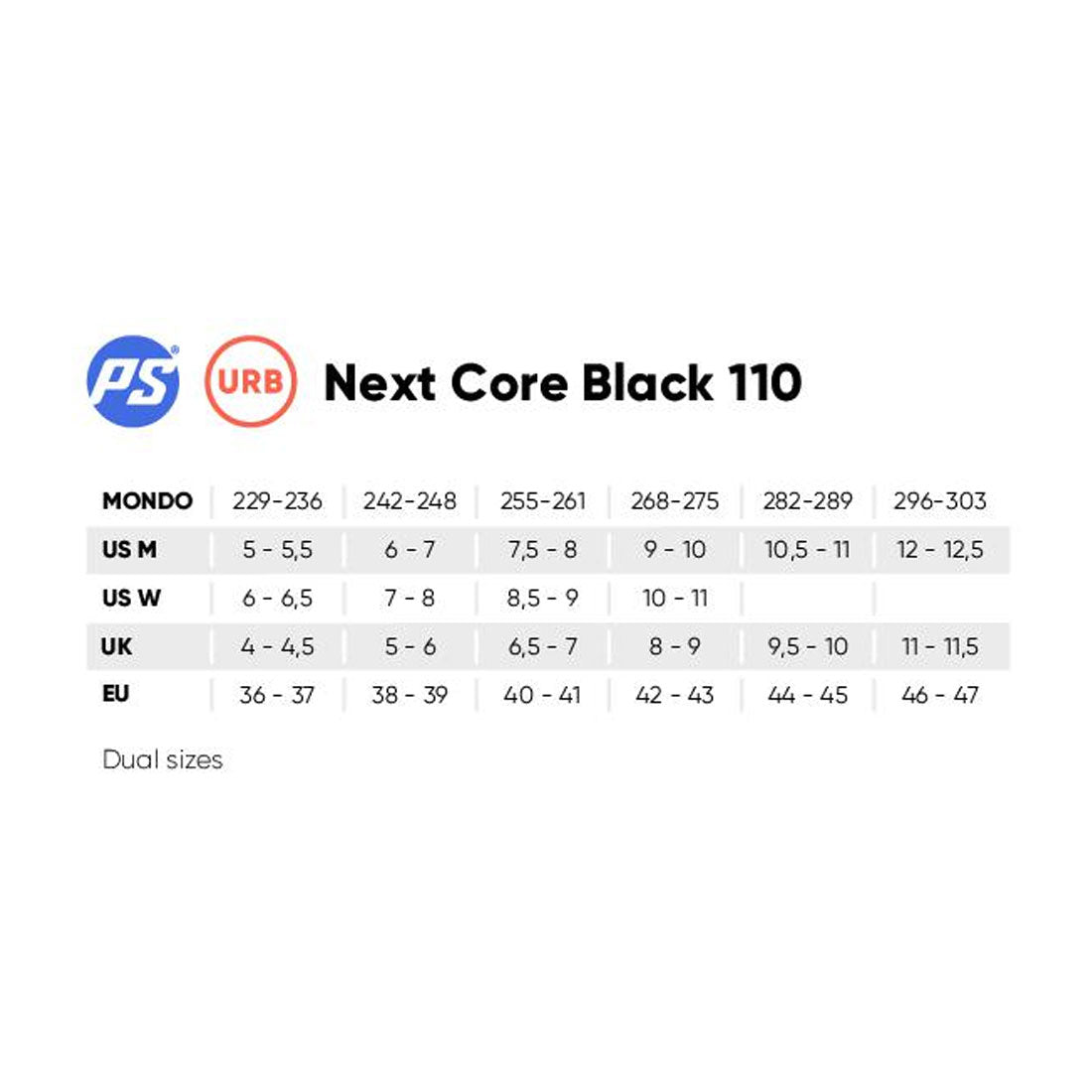 Powerslide Next Core 110 - Black Inline Rec Skates