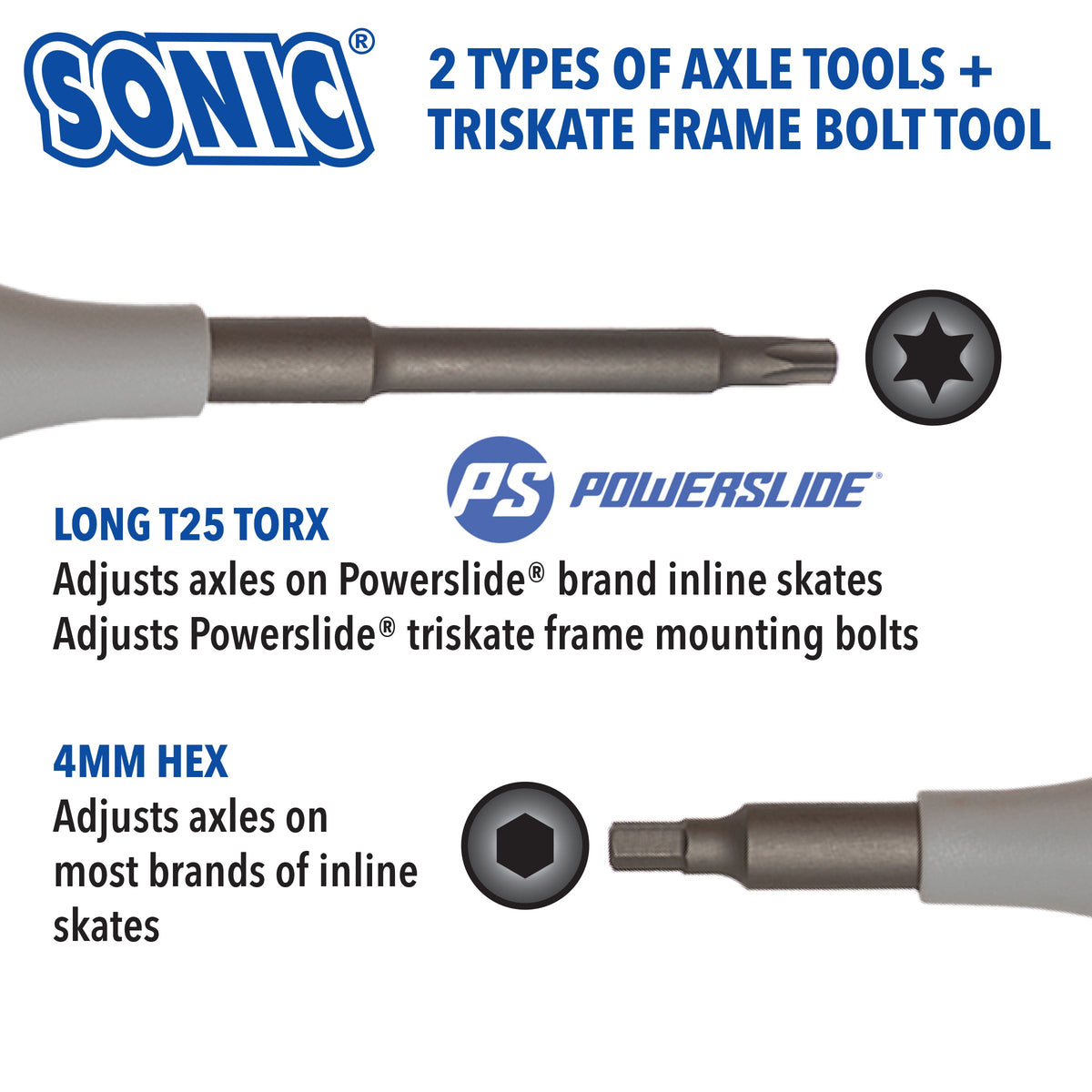 Sonic Pro Tool + T Skate Tool