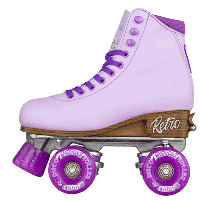 Crazy Retro Roller Purple - Kids Adjustable Roller Skates