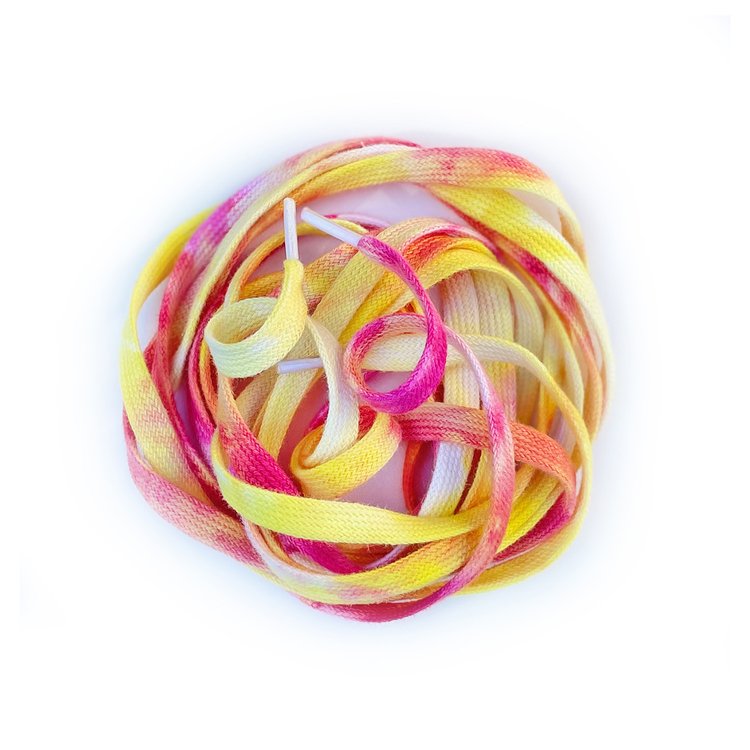 Noodles Skate Laces - Raspberry Lemonade Laces