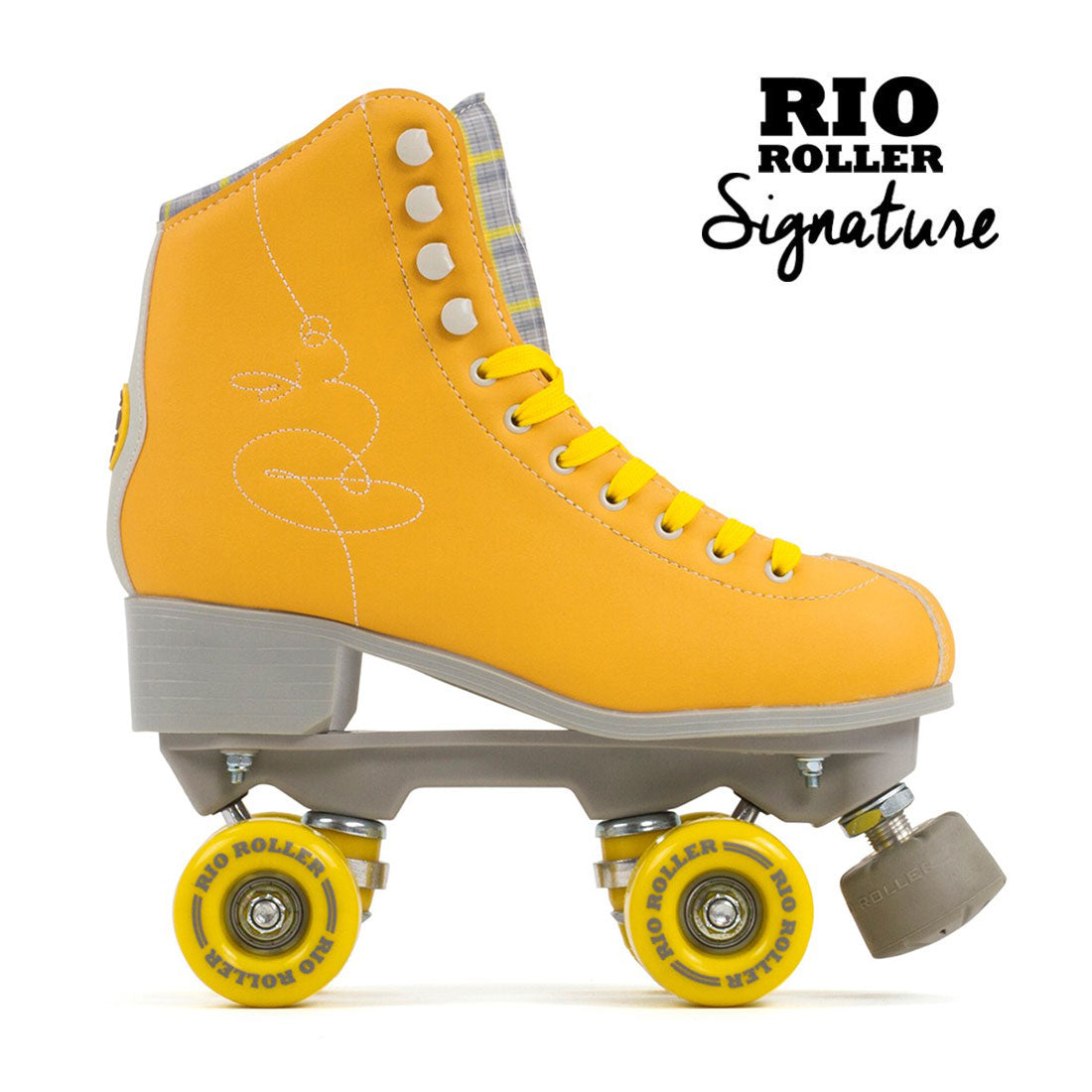 Rio Roller Signature - Yellow Roller Skates