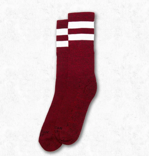 American Socks Red Noise - Mid High Apparel Socks