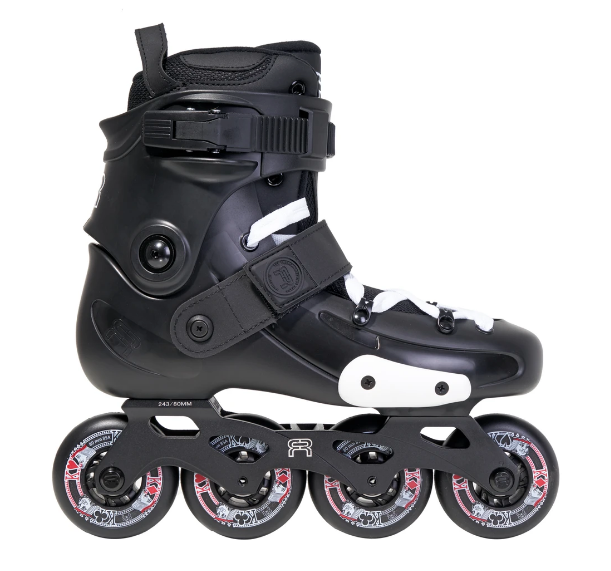 FR Skates FRX 80 - Black Inline Rec Skates