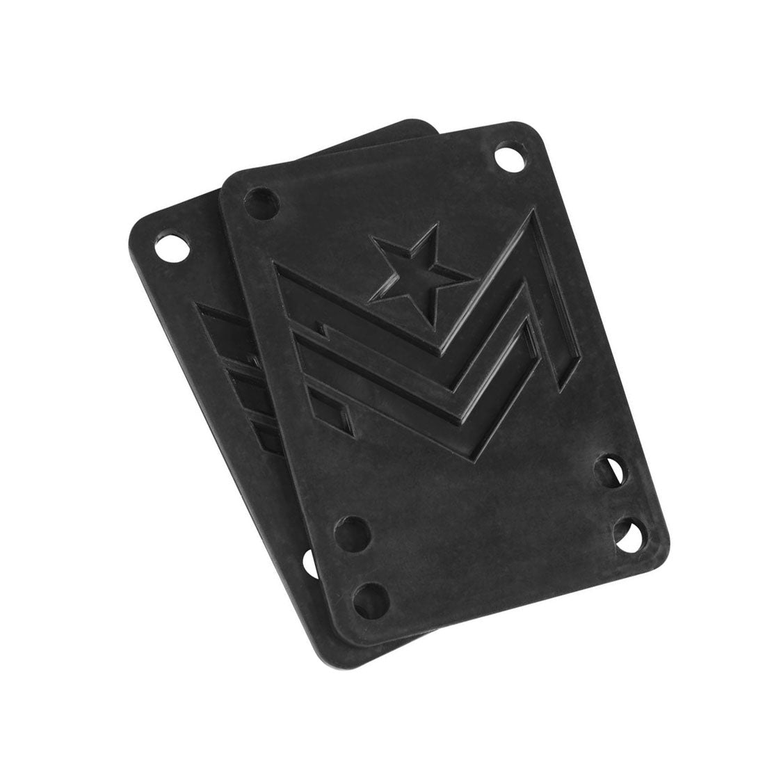 Mini Logo 0.1 Rubber Riser Pads 2pk Skateboard Hardware and Parts
