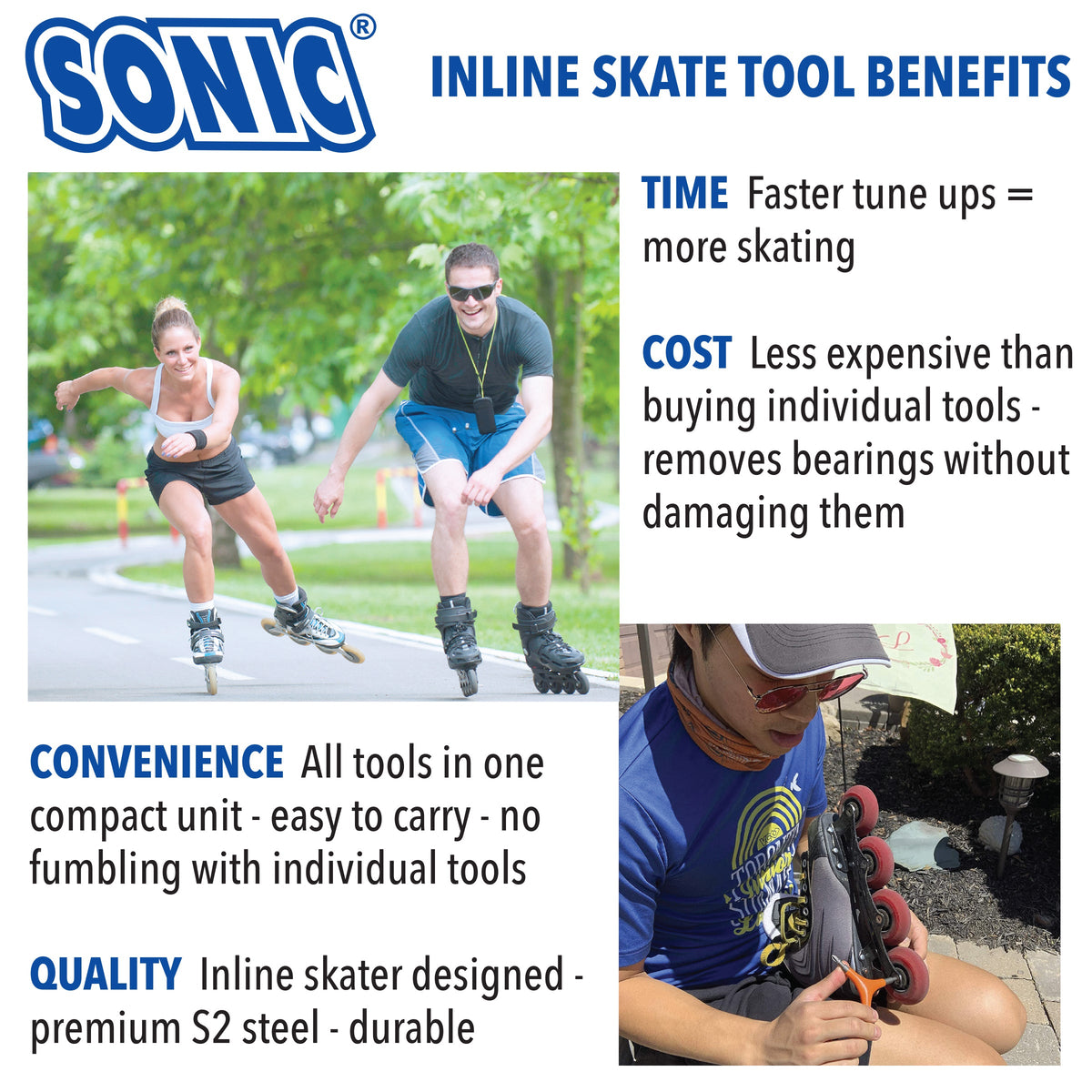 Sonic Pro Tool Skate Tool