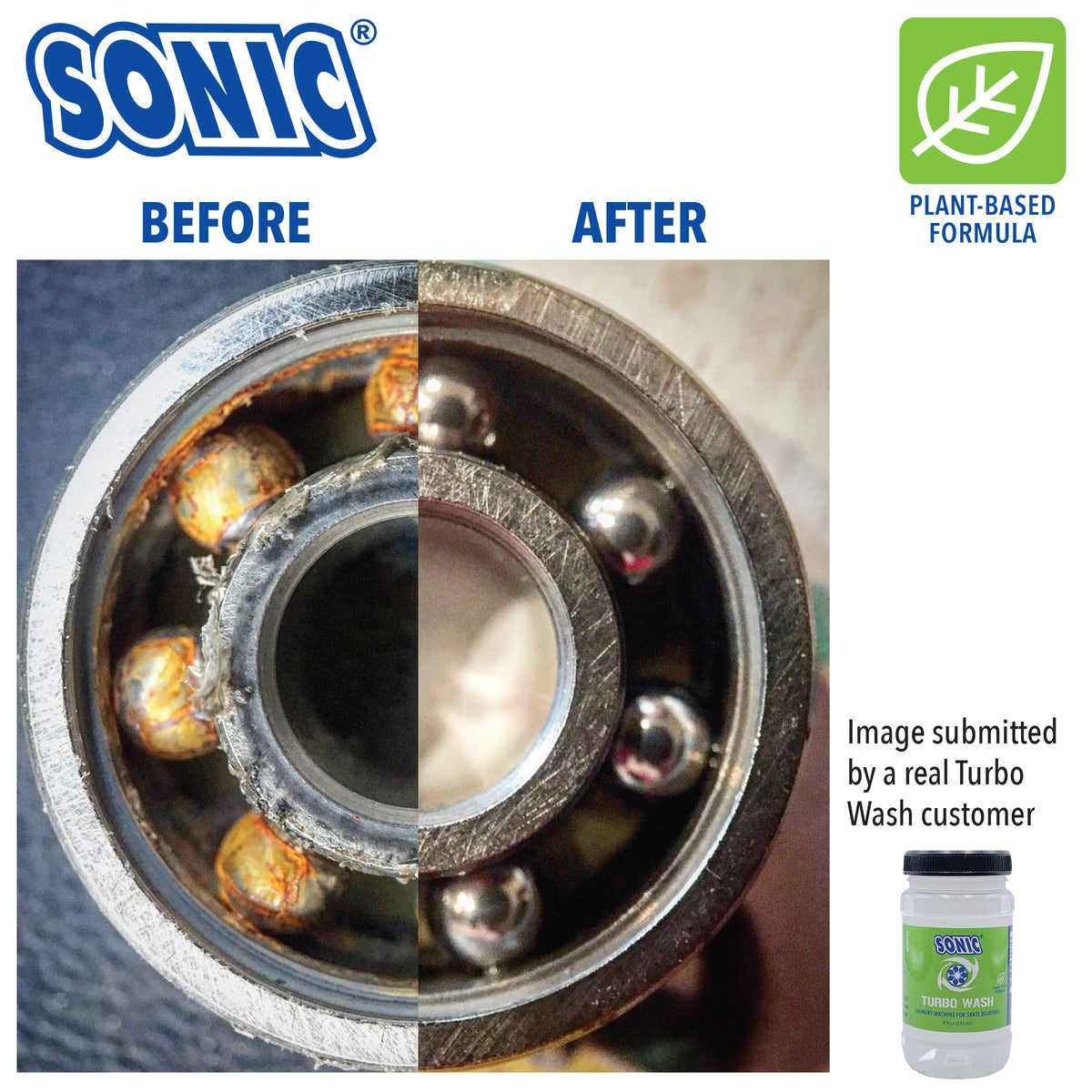 Sonic Turbo Wash - Biodegradable Lube &amp; Cleaner