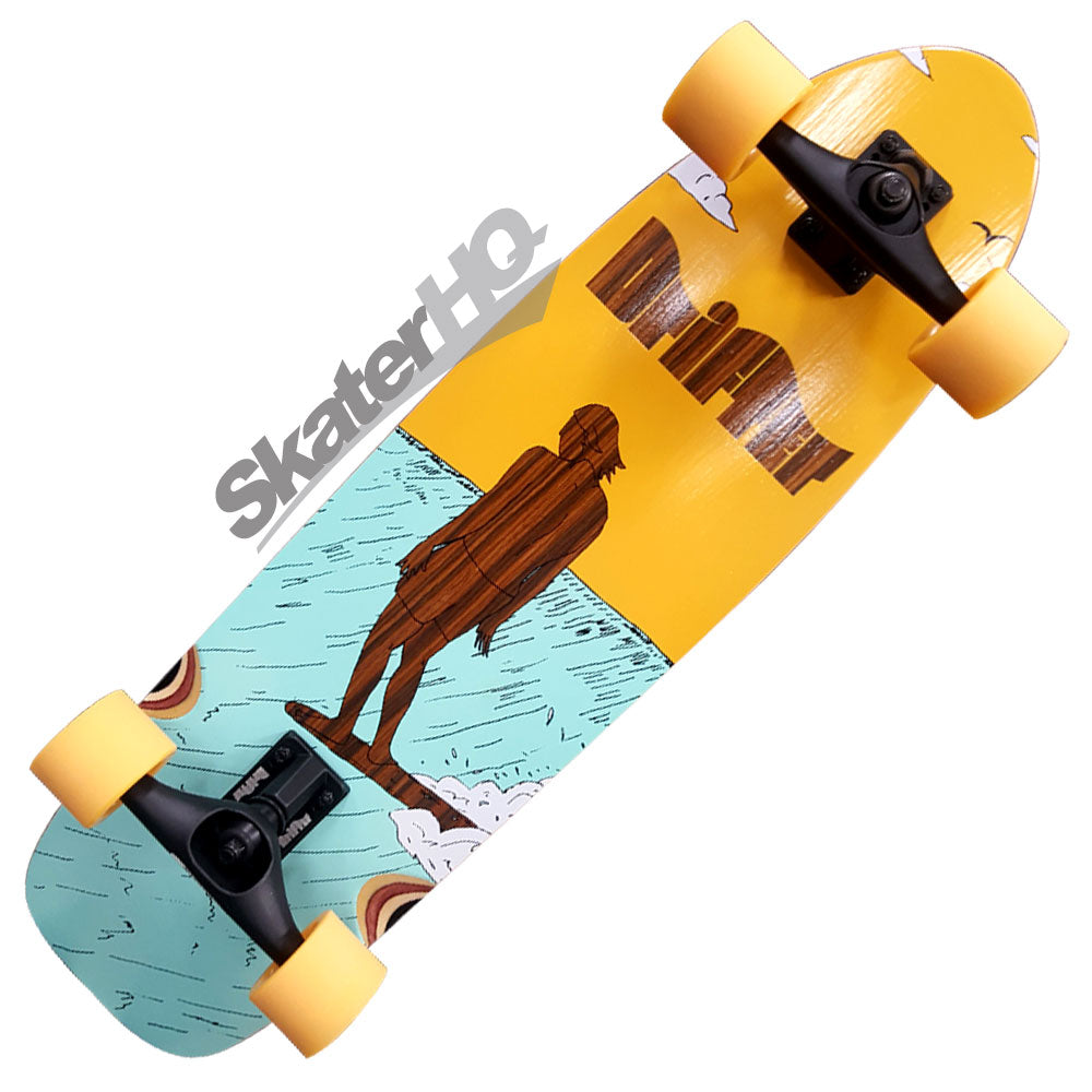 Drifter Pumping 34 CTS Surfer Complete - Orange Skateboard Compl Carving and Specialty