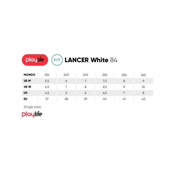 Playlife Lancer 84 Skate - White/Purple Inline Rec Skates