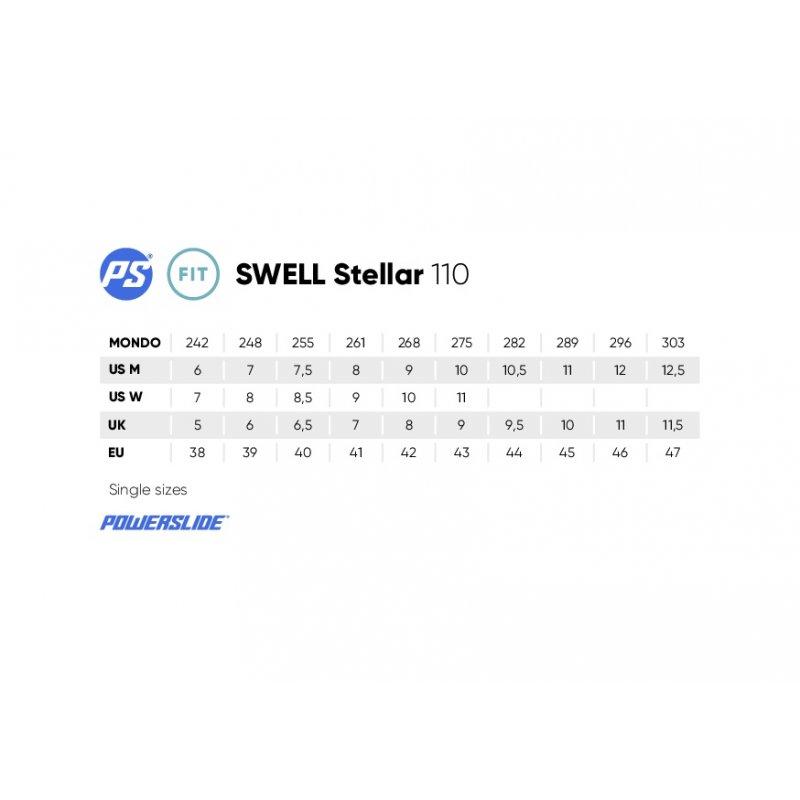 Powerslide Swell 110 Stellar - Black Inline Rec Skates