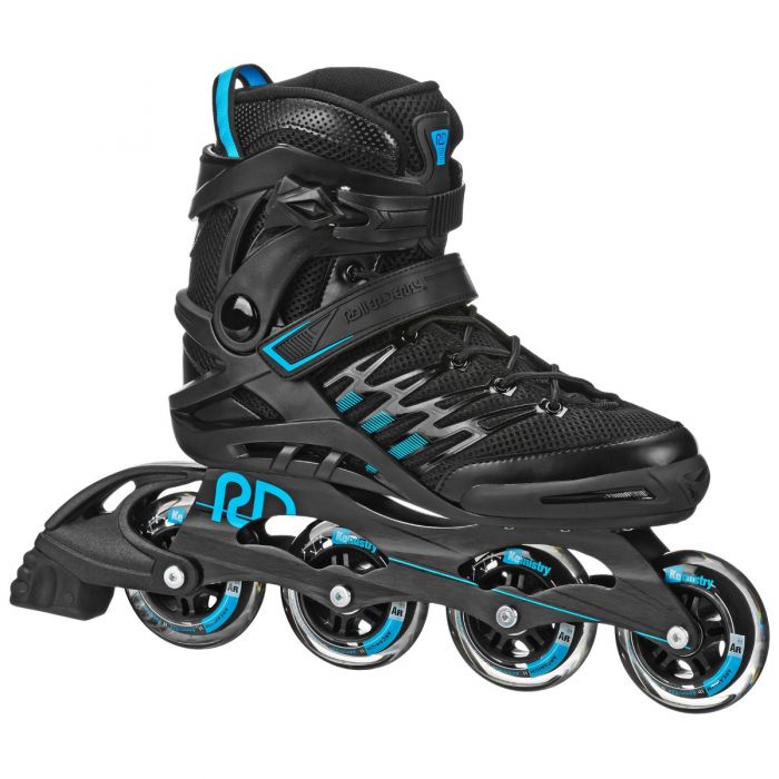 RDS Aerio Q84 Skate - Black/Blue Inline Rec Skates