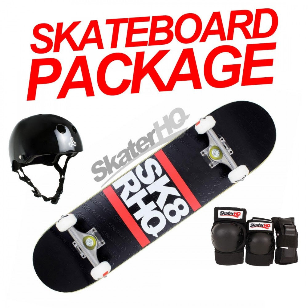 Skater HQ Stacked Package Skateboard Completes Modern Street