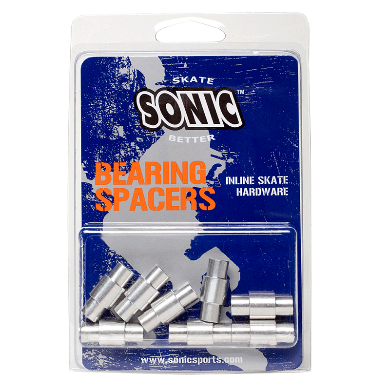 Sonic Bearing Spacers 6mm 8 Pack Inline Hardware and Parts